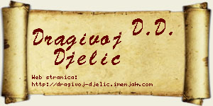 Dragivoj Đelić vizit kartica